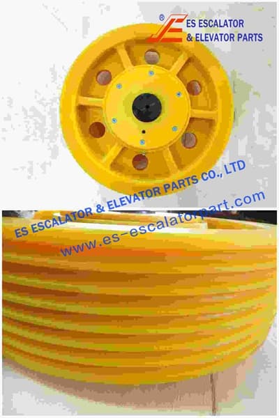 CWT Pulley Assy 330008146 Use For THYSSENKRUPP