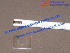 DEE2231222 SHIM PLATE 32X25X0.5MM D11MM E=18MM