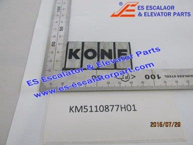 KM5110877H01 PLATE LOGO ALU Use For KONE