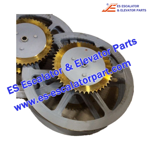 Escalator Parts 1709051000 Handrail drive wheel Use For THYSSENKRUPP