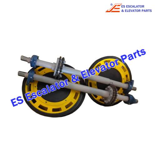 KM5275110G01 Escalator Handrail Wheel Assembly Use For KONE