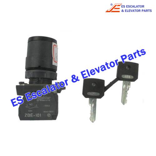 Escalator KM5211701G03 Key Switch Use For KONE