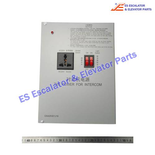 Elevator DAA25301J16 Power For Intercom Use For OTIS