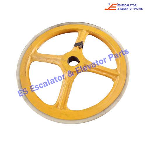 Escalator DSA2000535 Friction wheel,D=458 d=45/55 H=35 Use For LG/SIGMA