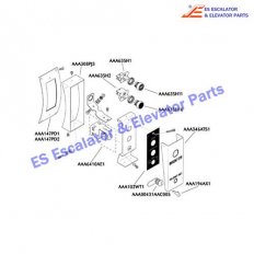 GO147KB1 Escalator Keyswitches Parts Cover Appearance