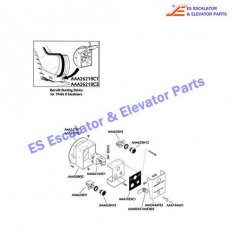 AAA147PE1 Keyswitches Faceplate Mounting