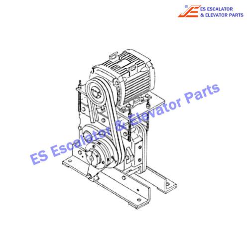 6333CP2 Machines Motor 5 HP 1745 RPM Use For OTIS