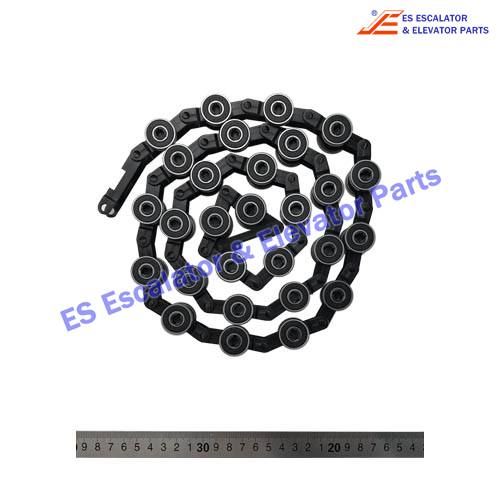 DEE3685009 Escalator ECO Escalator Newell Roller,Plastic,608bearings Use For KONE