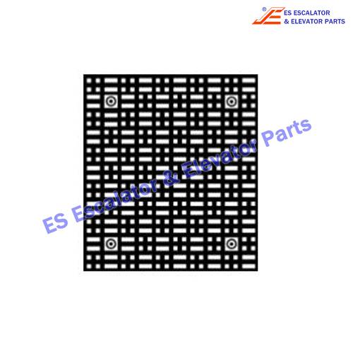 457AA3 Floor Plate,Landing,Aluminum,with Black Finish Use For OTIS