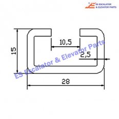 Escalator 1561540 Track