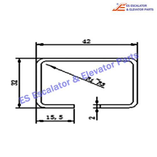 Escalator 23509234 Track Use For Hitachi