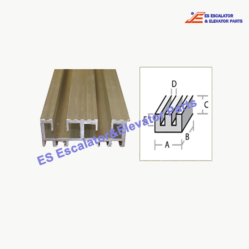 FO280DP5 Elevator Landing Door Sill Car Door Sill L=2000 mm OP=1300мм EUROPA2000 Use For Otis