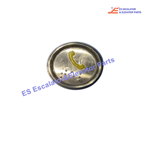 KM922111G021H088 Elevator Button KDS AUS  RND Surf YE SBS Phone Use For Kone