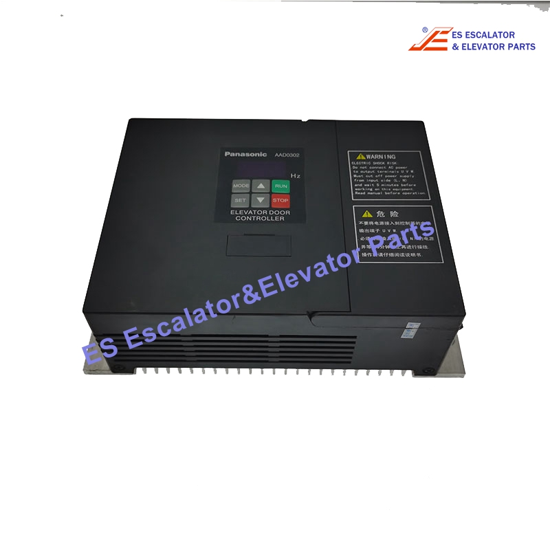 Panasonic Door Controller Elevator Door Drive Inverter  0.4kW For NBSL Input:1PH 200-230V 50/60HZ 5.3A Output:3PH 200-210V 2.4A Use For Kone