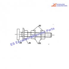 GAA65DP4 Escalator T-Head Screw