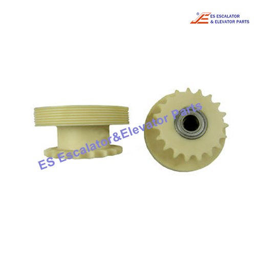 GO195JG Escalator Nylon Sheave Drive Sprocket Use For 506NCE 19Teeth Belt Use For Otis