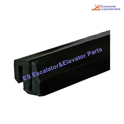 KM5074008 Escalator Profle 20X18MM L=3000MM ABS Black R20 Use For Kone