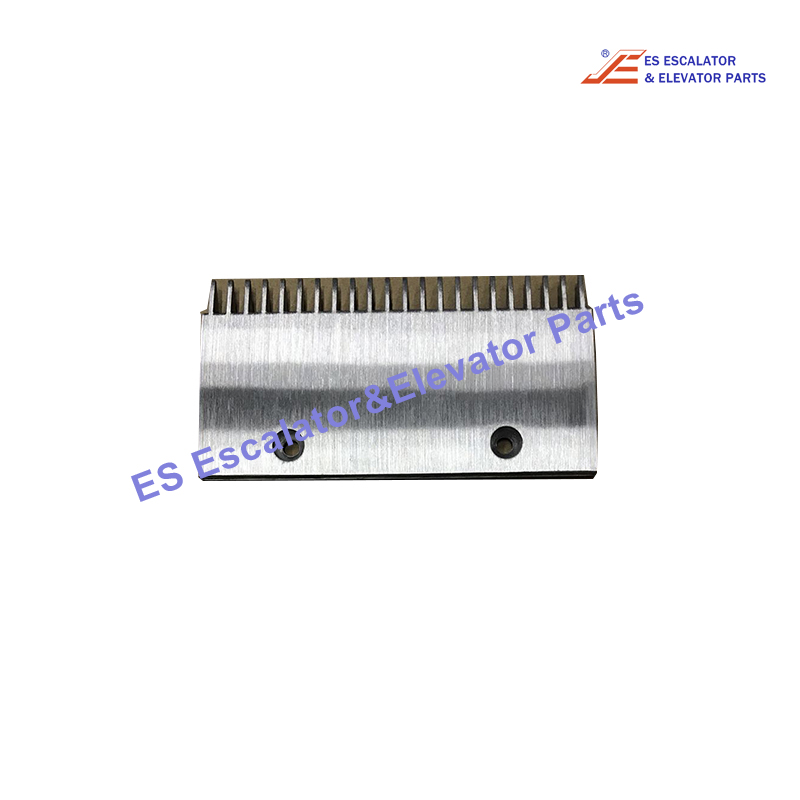 453170197920 Escalator Comb Plate Color:Silver L207mm W113mm 22T Hole Space 112mm Use For ThyssenKrupp