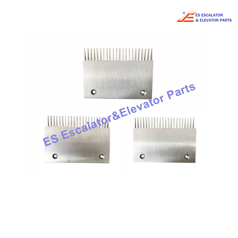 XAA453AV7 Escalator Comb Plate Moving walks Comb 22 Teeth Aluminium Use For Otis