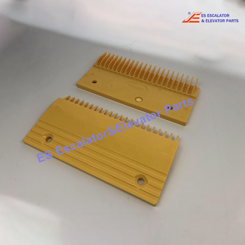 L47312024A Escalator Comb Plate Yellow Length 204mm Width 107mm Install Size 145mm 22T Left Use For Other