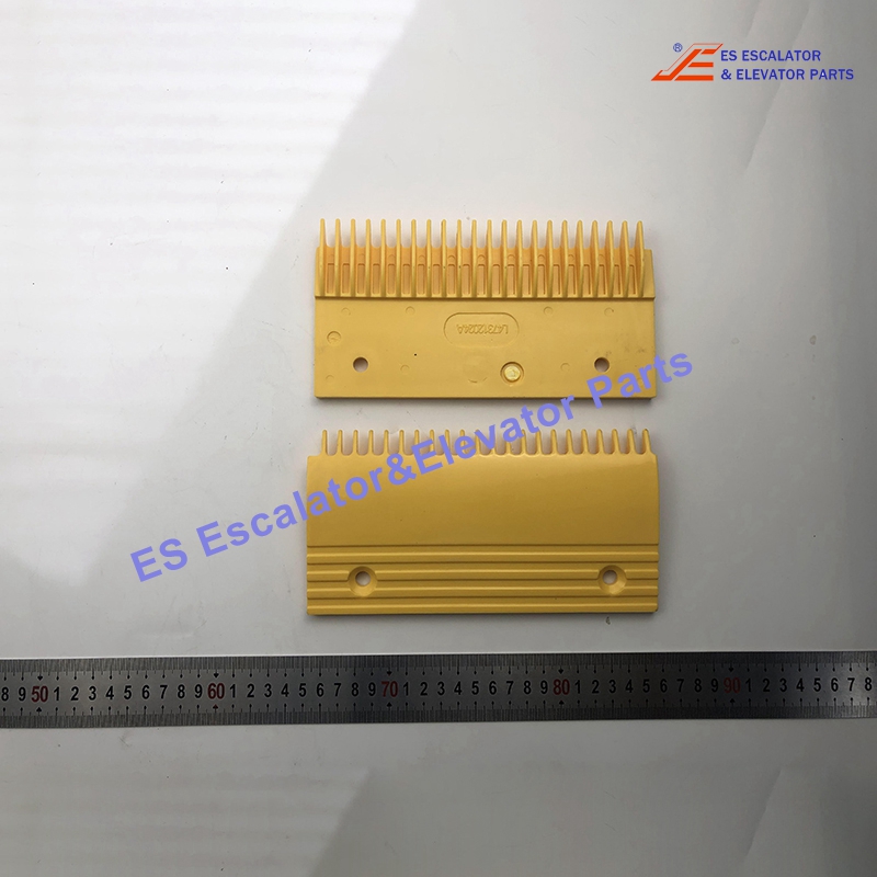 L47312024A Escalator Comb Plate Yellow Length 204mm Width 107mm Install Size 145mm 22T Left Use For Other