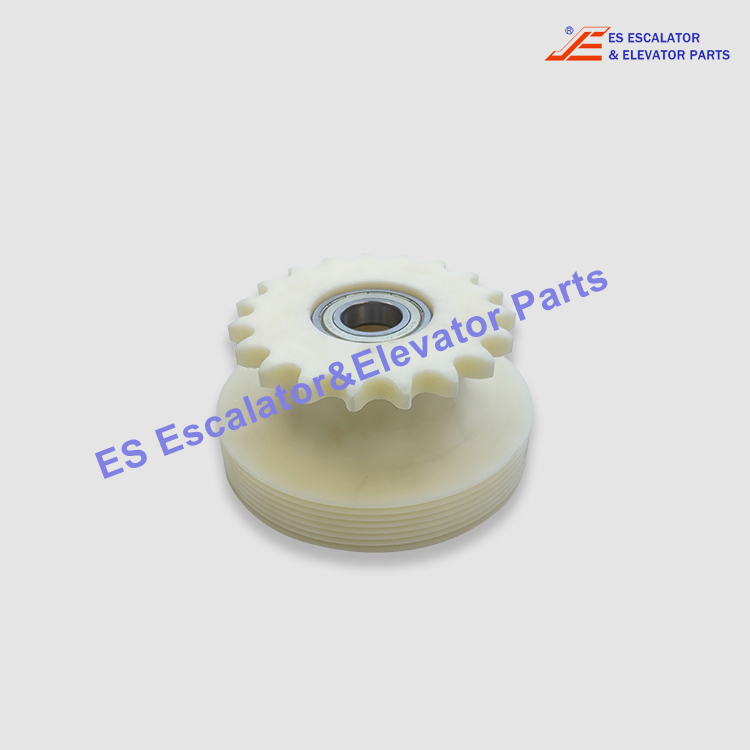 GO2215AB20 Escalator Handrail Pully Sheave, 19T Use For Otis