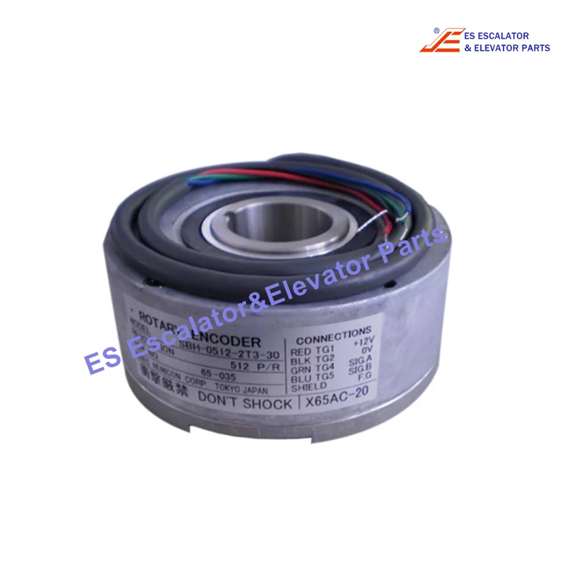 SBH-0512-2T3-30 Elevator Rotary Encoder DC 12V Use For Mitsubishi