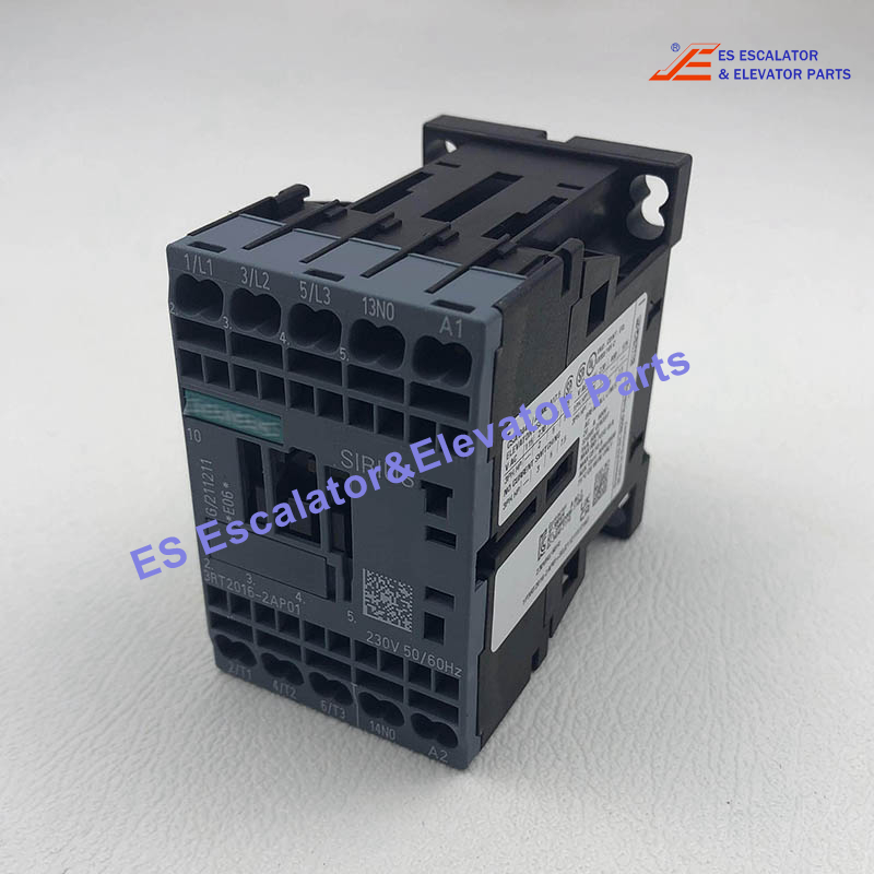 3RT2016-2AP01 Elevator SIEMENS Power contactor AC-3 9A 4KW 230 V AC 50/60 Hz Use For Otis