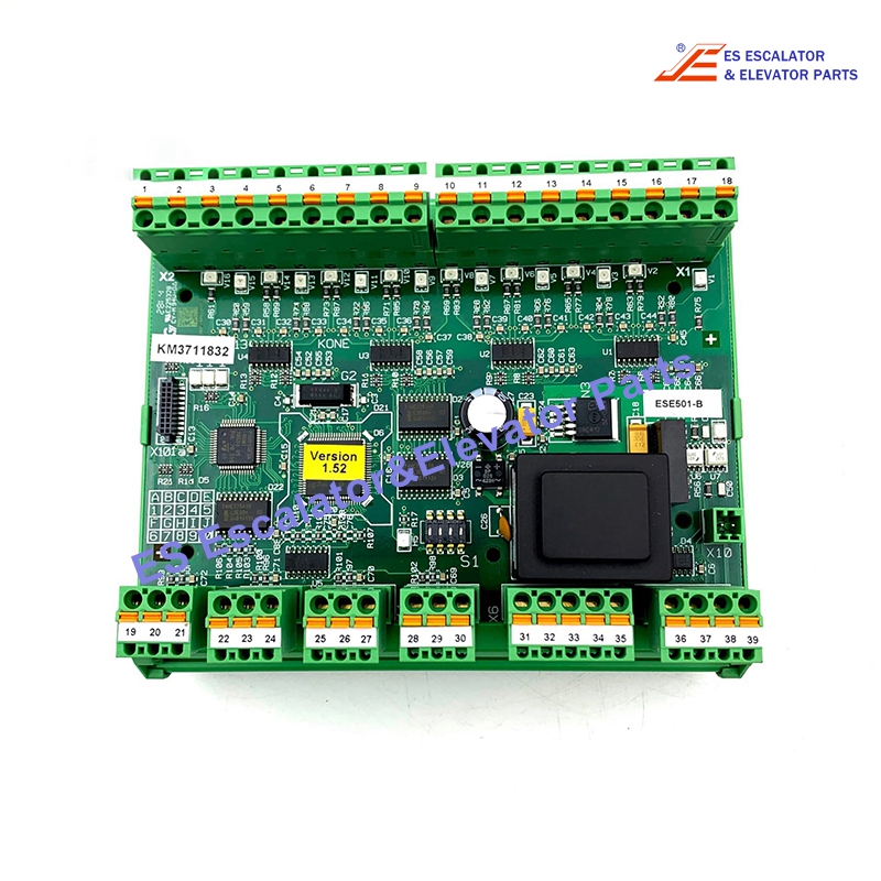 KM3711832 Elevator PCB Safety Extension Programmed ECO Use For KONE