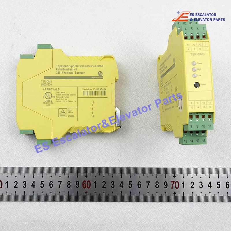 TSR-DMS 68005600 Escalator Speed Monitor A6 Speed Controller Use For Thyssenkrupp