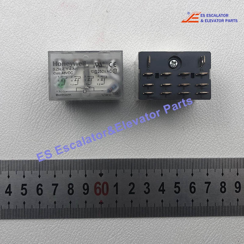 SZR-LY4-N1 Elevator Power Relay DC24V  AC220V Use For Other