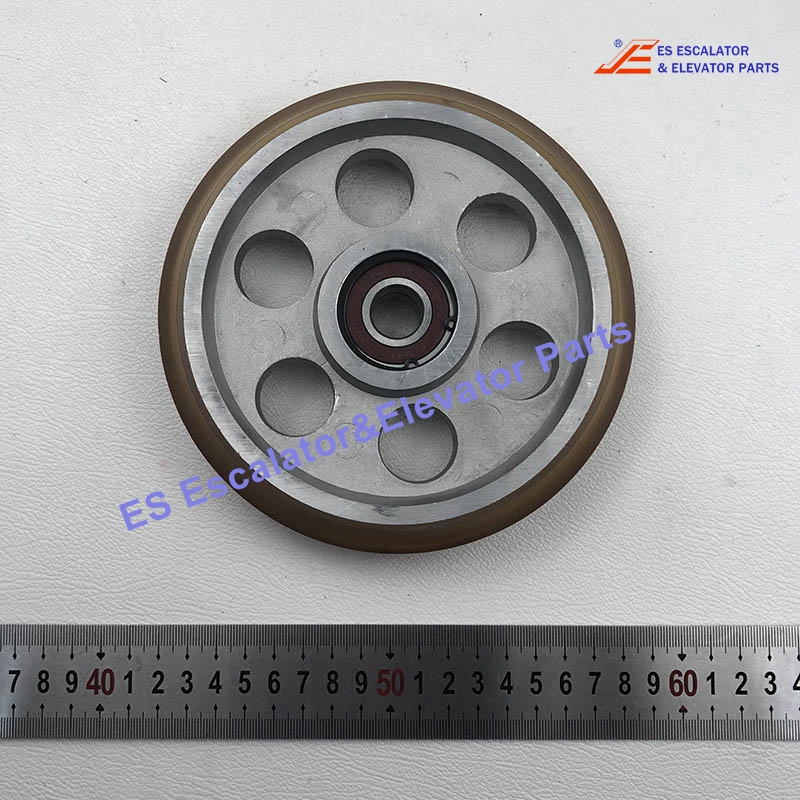 AAA456YW1 Elevator Guide Shoe Roller Car Guide Shoe Roller D=160mm width 30mm d=17mm bearing 6203ZZ Use For Otis