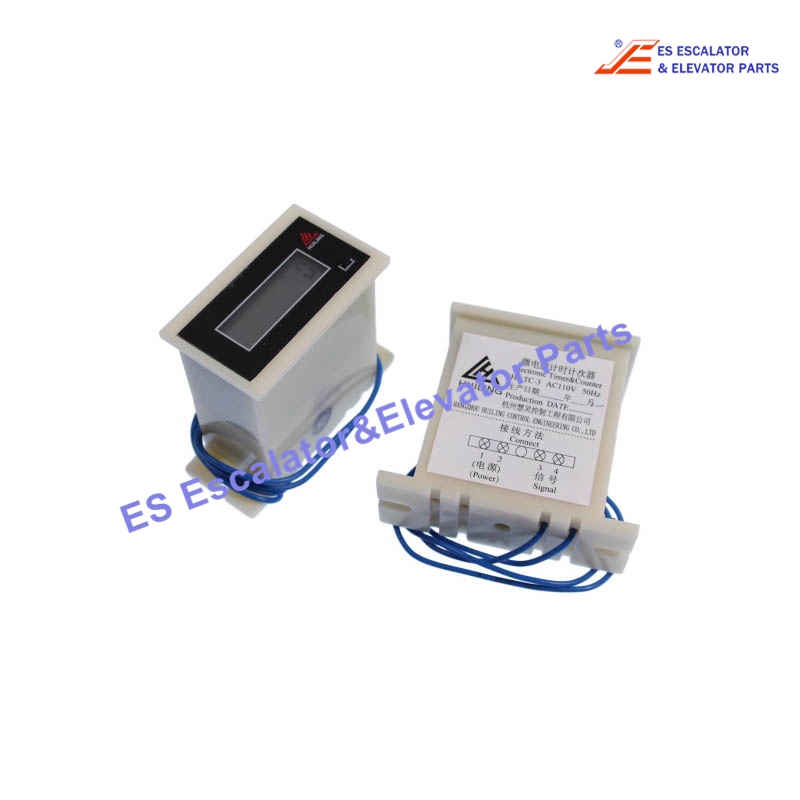 HL TC-3 Elevator Electronic Timer and Counter AC110V 50Hz Use For Huiling