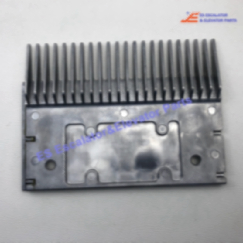 56022589 Escalator Comb Plate 22 Teeth Color:Silver Right
