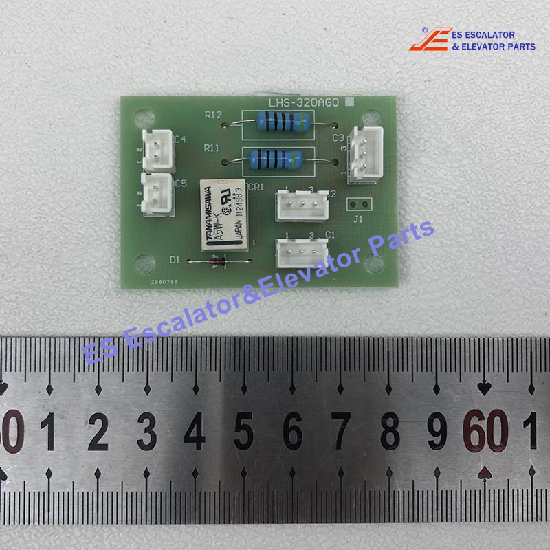 LHS-320AGO2 Elevator Alarm PCB Board Car Display Button Board Use For Mitsubishi