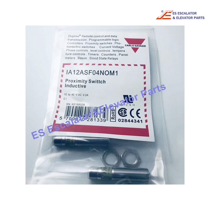IA12ASFO4NOM1-KN Escalator Limit Switch 10-40VDC 0.2A Use For Kone