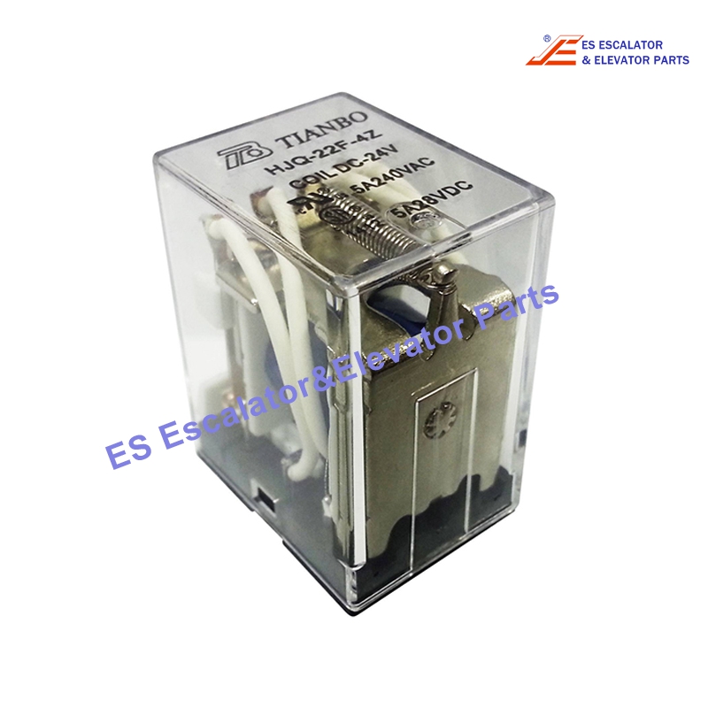 HJQ-22F-4Z Elevator Relay 24VDC 5A Use For Other