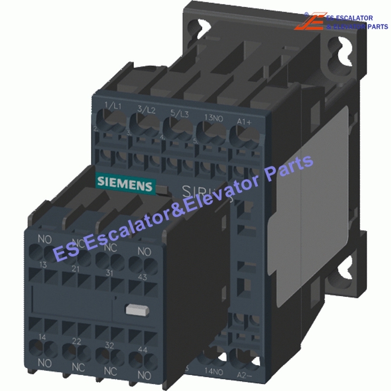 3RT2017-2AP04 Elevator Contactor 5.5KW/400V 2NO+2NC AC 230V 50/60 HZ 3-pole Use For Siemens
