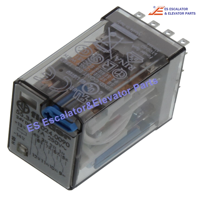 55.34.9.024.0090 Elevator Relay 7A 250V Use For Finder
