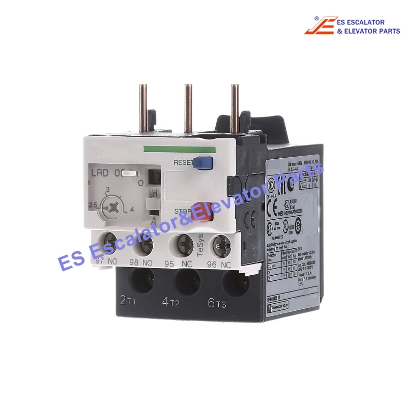 LRD08 Elevator Thermal Overload Relay Use For Schneider
