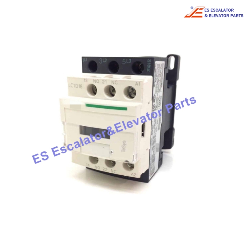 LC1D18E7 Elevator Contactor 440V Use For Schneider
